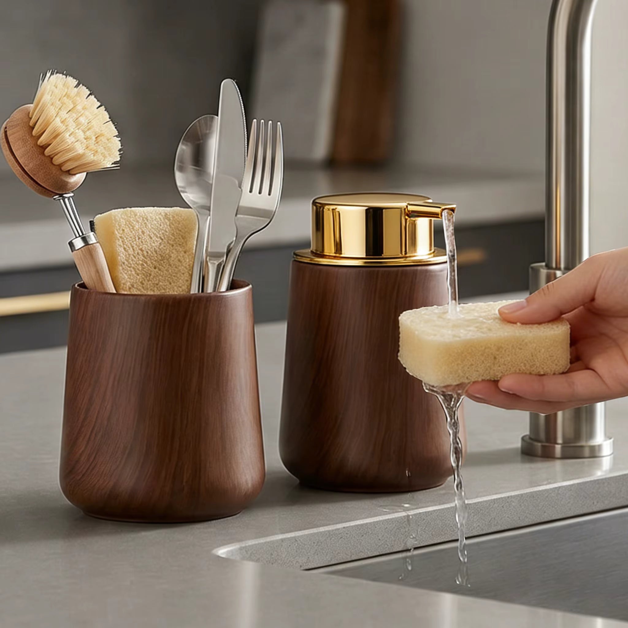 Luxury Bathroom Accessories Set
