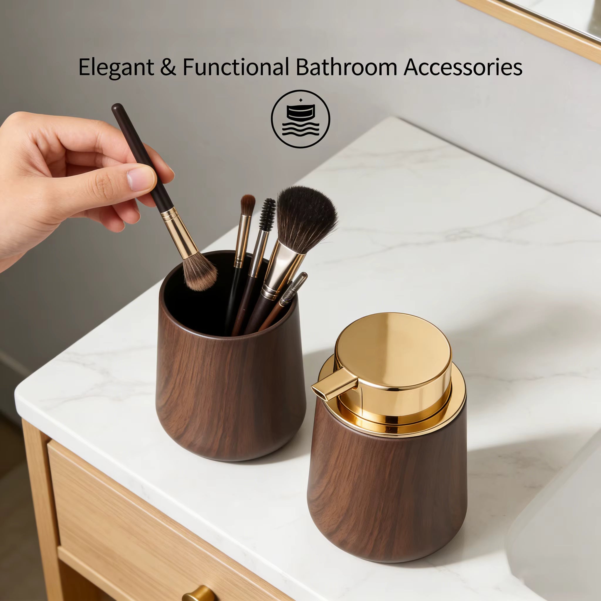 Luxury Bathroom Accessories Set