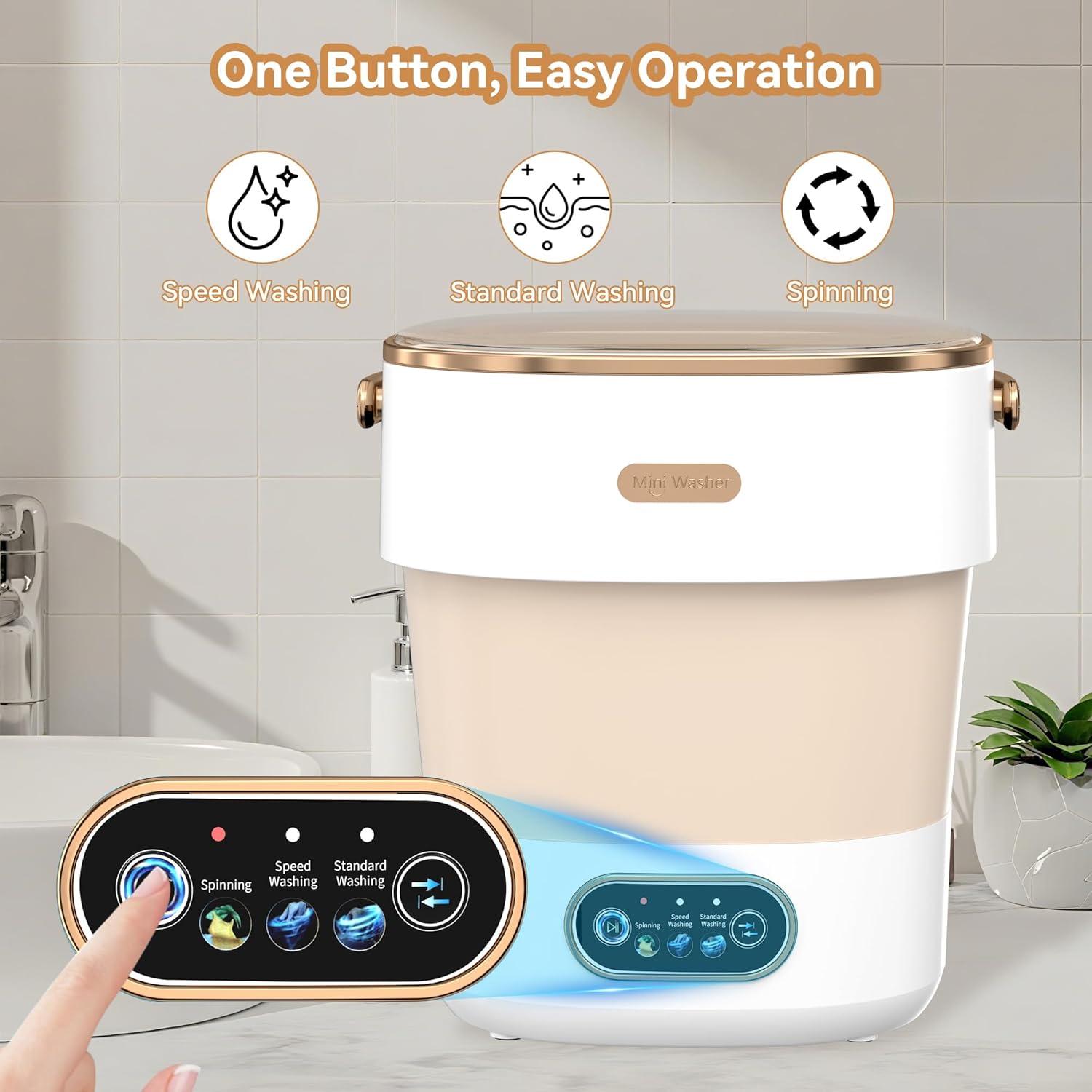 Portable Mini Washing Machine