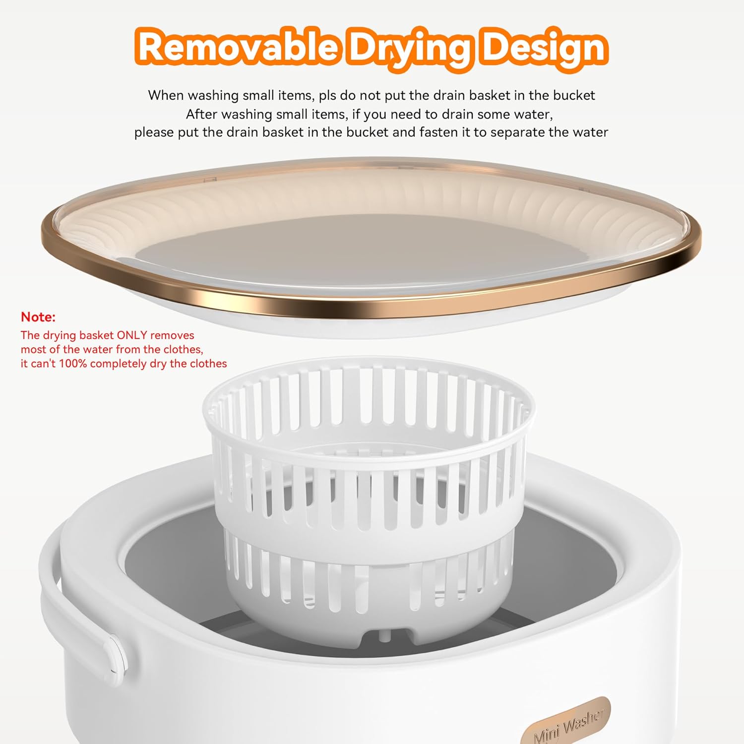 Portable Mini Washing Machine